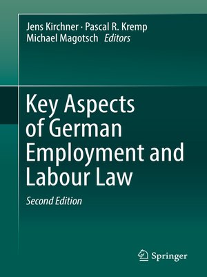 cover image of Key Aspects of German Employment and Labour Law